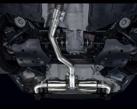 AWE Touring Edition Axleback Exhaust for BMW G2X 330i/430i - Diamond Black (3015-33429)