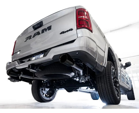 AWE 0FG Catback Exhaust for 2025+ RAM 1500 3.0TT Standard and High Output - Diamond Black Tips (3015-33530)