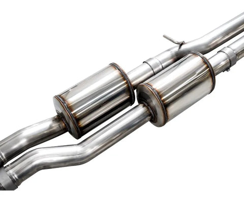 AWE 0FG Catback Exhaust for 2025+ RAM 1500 3.0TT Standard and High Output - Diamond Black Tips (3015-33530)