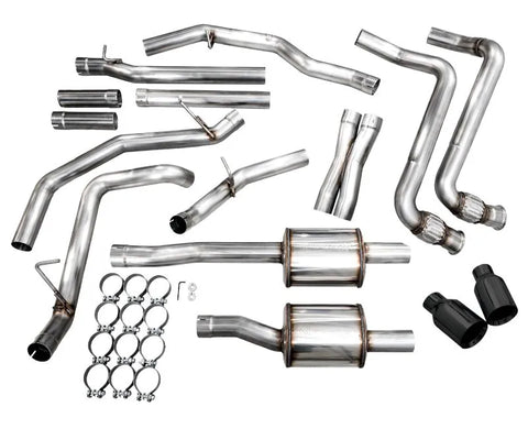 AWE 0FG Catback Exhaust for 2025+ RAM 1500 3.0TT Standard and High Output - Diamond Black Tips (3015-33530)