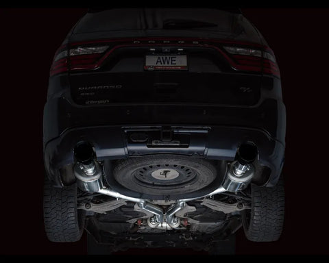 AWE Touring Edition Exhaust for Dodge Durango 3.6 / 5.7 - Diamond Black Tips (3015-33575)