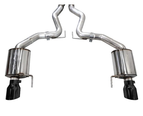 AWE Touring Edition Exhaust for S650 Ford Mustang GT Fastback - Dual Diamond Black Tips (3015-33650)