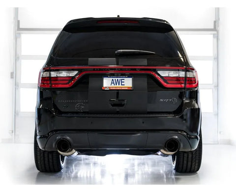 AWE Touring Edition Exhaust for Dodge Durango 6.4 / 6.2 SC - Diamond Black Tips (3015-33952)