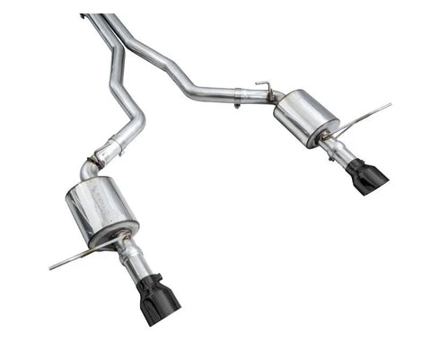 AWE Touring Edition Exhaust for Dodge Durango 6.4 / 6.2 SC - Diamond Black Tips (3015-33952)