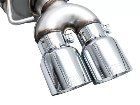 AWE Touring Edition Exhaust for Audi C8 S6/S7 - Chrome Silver Tips (3015-42103)