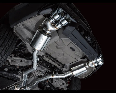 AWE Touring Edition Exhaust for Ford Explorer ST / Lincoln Aviator - Chrome Silver Tips (3015-42625)