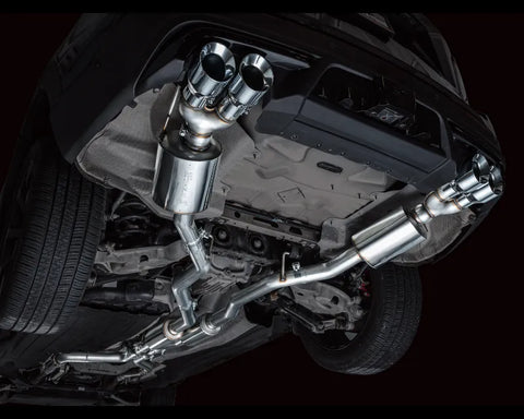 AWE Touring Edition Exhaust for Ford Explorer ST / Lincoln Aviator - Chrome Silver Tips (3015-42625)