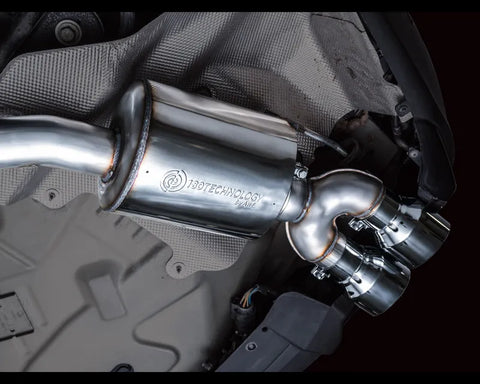 AWE Touring Edition Exhaust for Ford Explorer ST / Lincoln Aviator - Chrome Silver Tips (3015-42625)