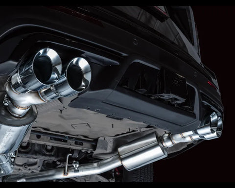 AWE Touring Edition Exhaust for Ford Explorer ST / Lincoln Aviator - Chrome Silver Tips (3015-42625)