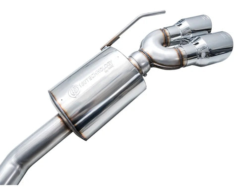 AWE Touring Edition Exhaust for Ford Explorer ST / Lincoln Aviator - Chrome Silver Tips (3015-42625)