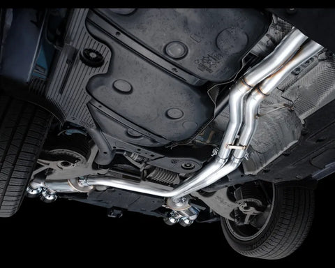 AWE Touring Edition Catback Exhaust for '19-'21 Porsche Macan 3.0T/2.9TT - Chrome Silver Tips (3015-42951)