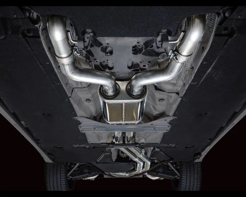 AWE Touring Edition Exhaust for Audi C8 S6/S7 - Diamond Black Tips (3015-43107)