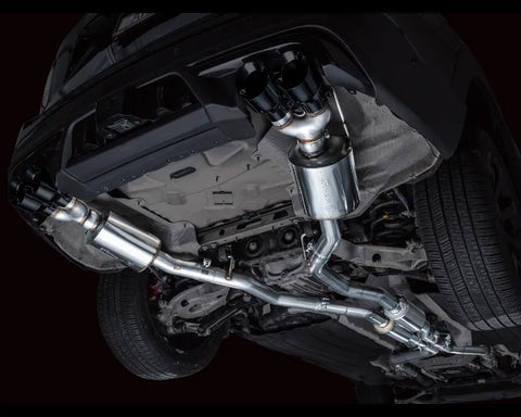 AWE Touring Edition Exhaust for Ford Explorer ST / Lincoln Aviator - Diamond Black Tips (3015-43625)