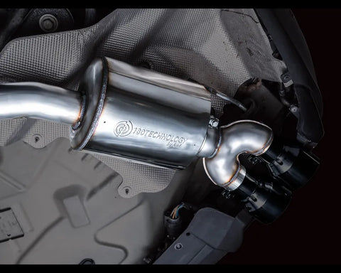 AWE Touring Edition Exhaust for Ford Explorer ST / Lincoln Aviator - Diamond Black Tips (3015-43625)