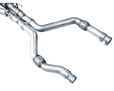 AWE Touring Edition Exhaust for Ford Explorer ST / Lincoln Aviator - Diamond Black Tips (3015-43625)