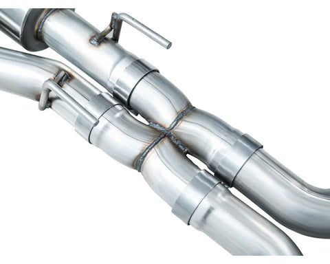 AWE Touring Edition Exhaust for Ford Explorer ST / Lincoln Aviator - Diamond Black Tips (3015-43625)