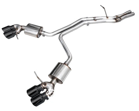 AWE Touring Edition Catback Exhaust for '22+ Porsche Macan 2.9TT - Diamond Black Tips (3015-43952)