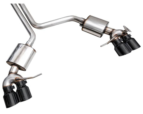AWE Touring Edition Catback Exhaust for '22+ Porsche Macan 2.9TT - Diamond Black Tips (3015-43952)