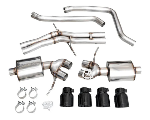 AWE Touring Edition Catback Exhaust for '22+ Porsche Macan 2.9TT - Diamond Black Tips (3015-43952)