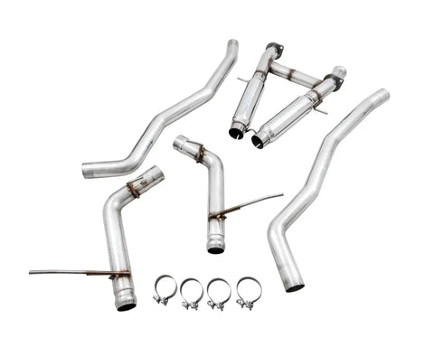 AWE Track Edition Exhaust for Jeep Grand Cherokee SRT and Trackhawk - for use with stock tips (3020-31023)