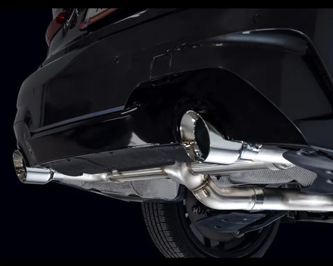 AWE Track Edition Axleback Exhaust for BMW G2X 330i/430i - Chrome Silver (3020-32429)
