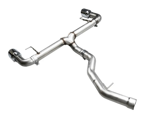 AWE Track Edition Axleback Exhaust for BMW G2X 330i/430i - Chrome Silver (3020-32429)