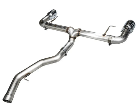 AWE Track Edition Axleback Exhaust for BMW G2X 330i/430i - Chrome Silver (3020-32429)