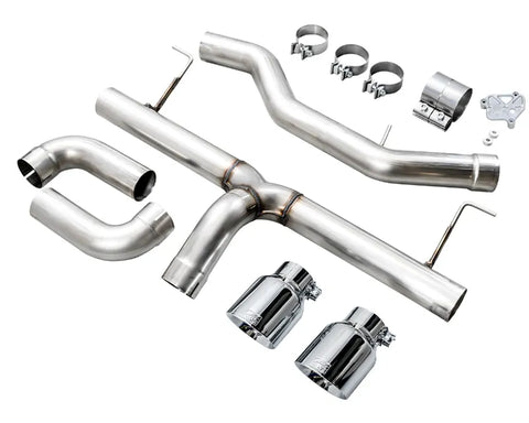 AWE Track Edition Axleback Exhaust for BMW G2X 330i/430i - Chrome Silver (3020-32429)