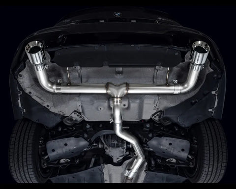 AWE Track Edition Axleback Exhaust for BMW G2X 330i/430i - Chrome Silver (3020-32429)