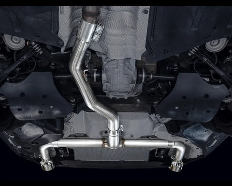 AWE Track Edition Axleback Exhaust for BMW G2X 330i/430i - Chrome Silver (3020-32429)