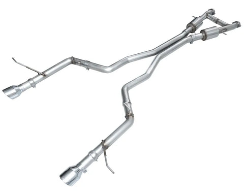 AWE Track Edition Exhaust for Dodge Durango 3.6 / 5.7 - Chrome Silver Tips (3020-32575)