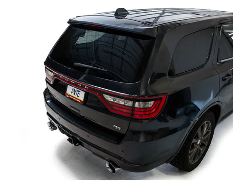 AWE Track Edition Exhaust for Dodge Durango 3.6 / 5.7 - Chrome Silver Tips (3020-32575)