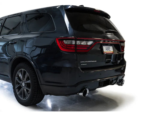 AWE Track Edition Exhaust for Dodge Durango 3.6 / 5.7 - Chrome Silver Tips (3020-32575)