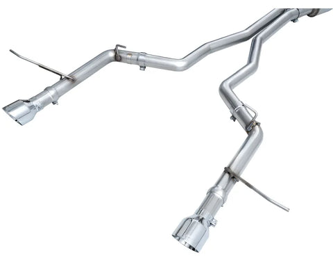 AWE Track Edition Exhaust for Dodge Durango 3.6 / 5.7 - Chrome Silver Tips (3020-32575)