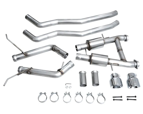 AWE Track Edition Exhaust for Dodge Durango 3.6 / 5.7 - Chrome Silver Tips (3020-32575)