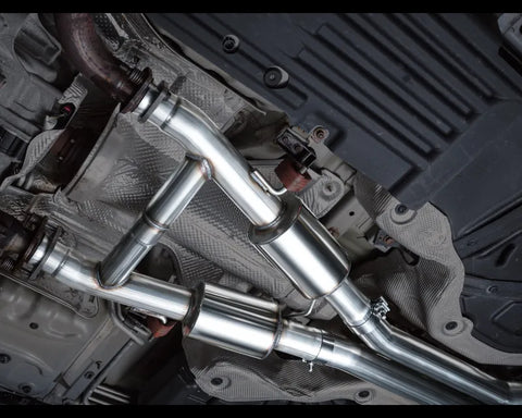 AWE Track Edition Exhaust for Dodge Durango 3.6 / 5.7 - Chrome Silver Tips (3020-32575)