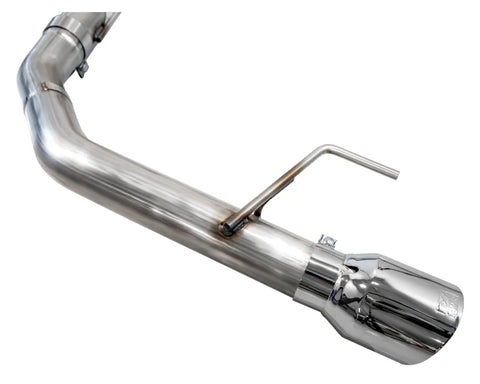 AWE Track Edition Exhaust for S650 Ford Mustang GT Fastback - Dual Chrome Silver Tips (3020-32650)
