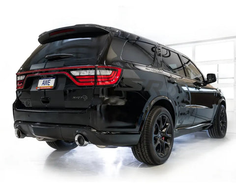 AWE Track Edition Exhaust for Dodge Durango 6.4 / 6.2 SC - Chrome Silver Tips (3020-32952)