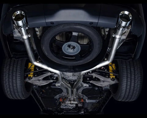 AWE Track Edition Exhaust for Dodge Durango 6.4 / 6.2 SC - Chrome Silver Tips (3020-32952)