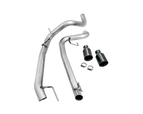 AWE Tailpipe Conversion Kit for Ford Raptor - Diamond Black 5" Tips (AWE 2FG/1FG required) (3020-33050)