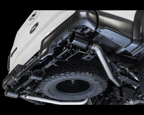 AWE Tailpipe Conversion Kit for Ford Raptor - Diamond Black 5" Tips (AWE 2FG/1FG required) (3020-33050)