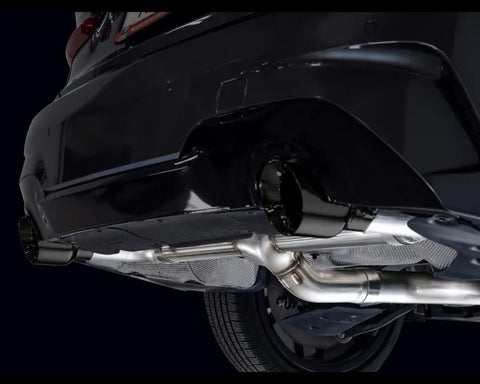 AWE Track Edition Axleback Exhaust for BMW G2X 330i/430i - Diamond Black (3020-33429)