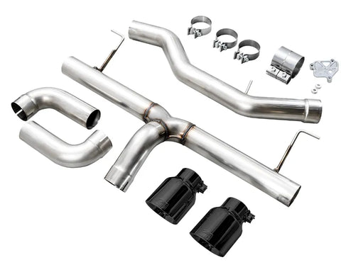 AWE Track Edition Axleback Exhaust for BMW G2X 330i/430i - Diamond Black (3020-33429)