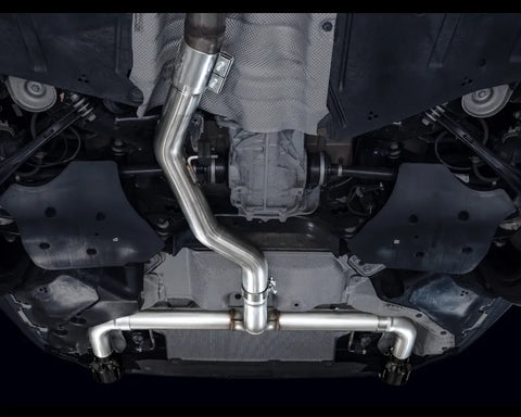 AWE Track Edition Axleback Exhaust for BMW G2X 330i/430i - Diamond Black (3020-33429)