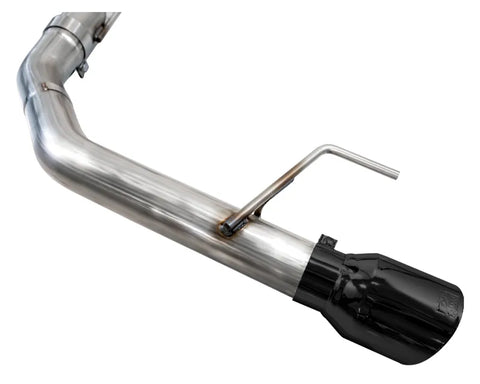 AWE Track Edition Exhaust for S650 Ford Mustang GT Fastback - Dual Diamond Black Tips (3020-33650)
