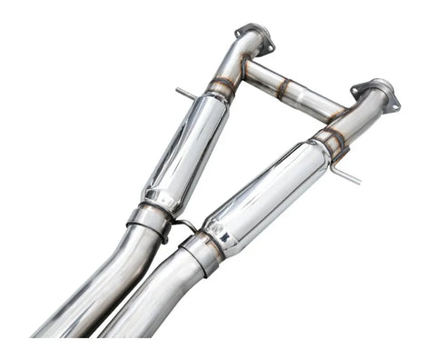 AWE Track Edition Exhaust for Dodge Durango 6.4 / 6.2 SC - Diamond Black Tips (3020-33952)