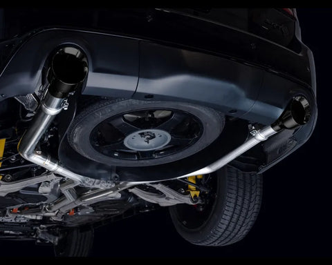 AWE Track Edition Exhaust for Dodge Durango 6.4 / 6.2 SC - Diamond Black Tips (3020-33952)