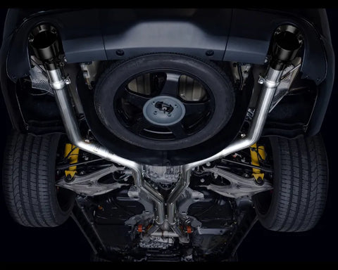 AWE Track Edition Exhaust for Dodge Durango 6.4 / 6.2 SC - Diamond Black Tips (3020-33952)