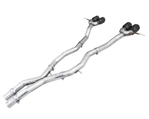 AWE Track Edition Catback Exhaust for BMW G8X M3/M4 - Diamond Black Tips (3020-42482)