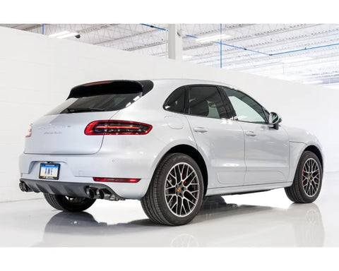 AWE Track Edition Exhaust System for Porsche Macan S / GTS / Turbo - Diamond Black 102mm Tips (3020-43040)